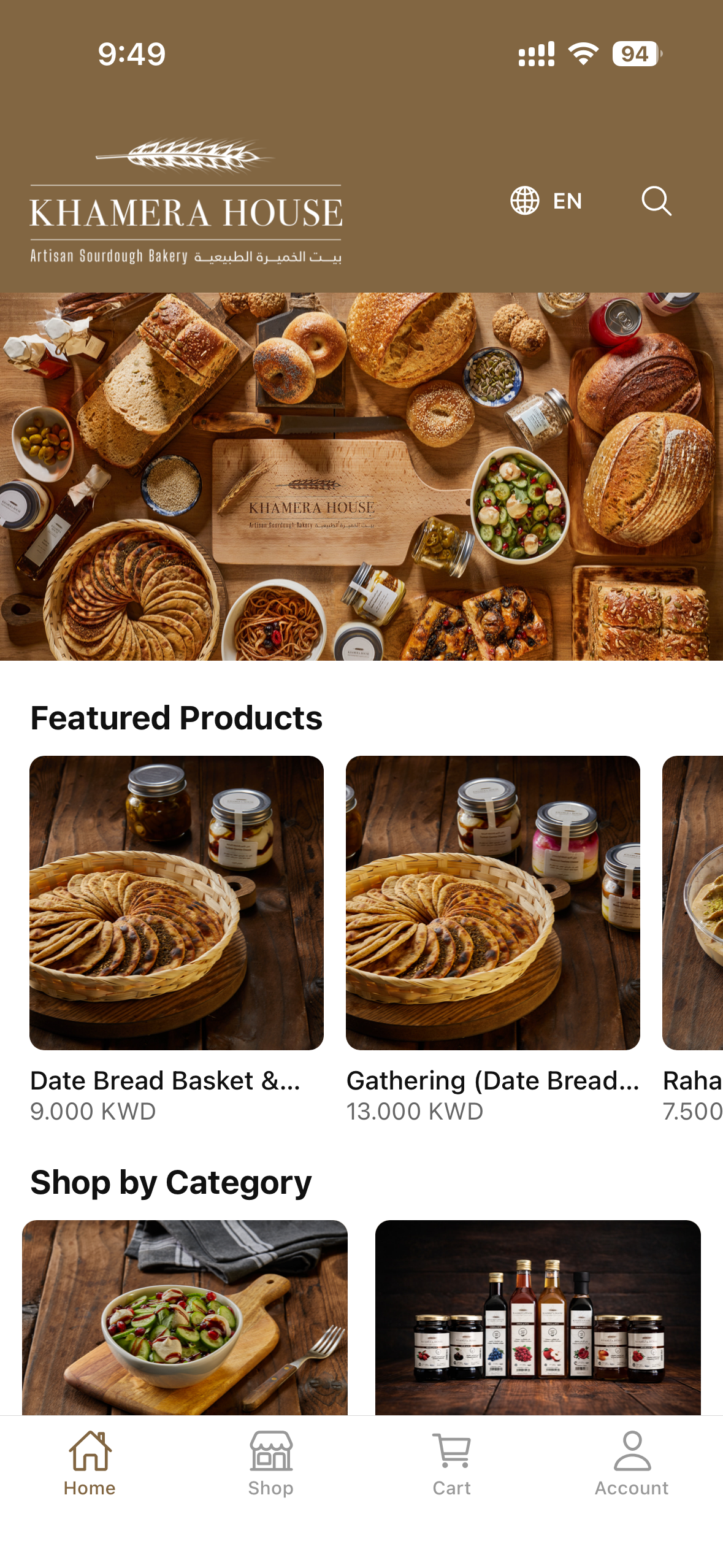 White-Label Shopify Mobile App screenshot 1
